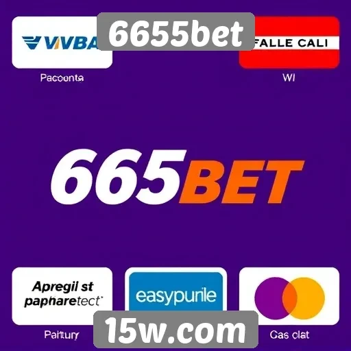 Métodos de pagamento aceitos no 6655bet